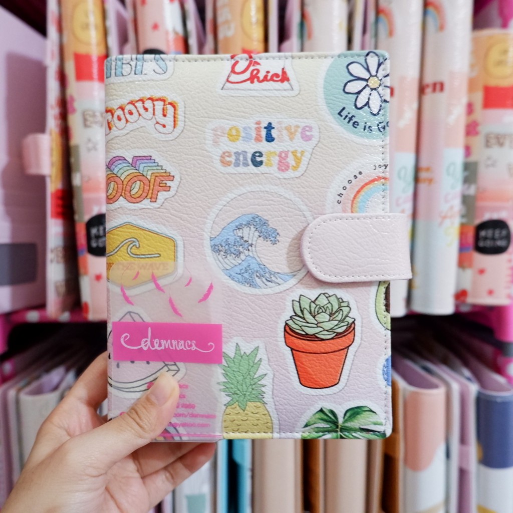 

binder A6 6 ring & dompet sale readystock siap kirim & notebook murah