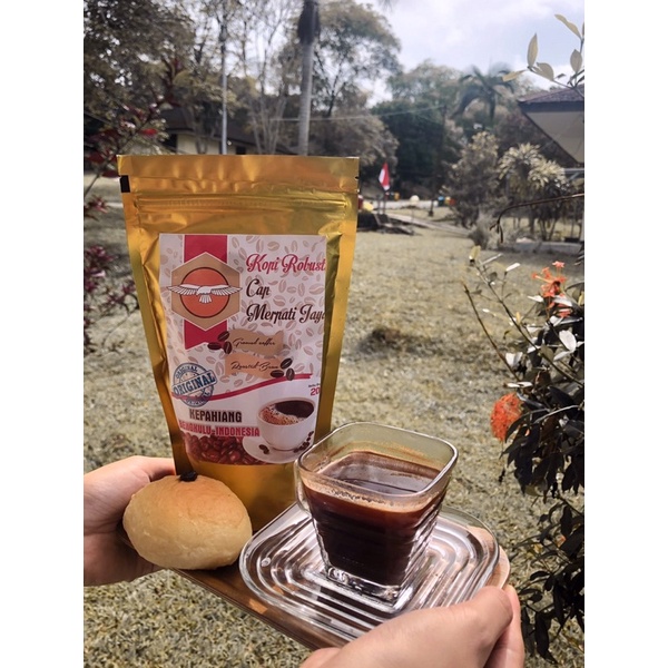 

Kopi Robusta Original Bengkulu 200gram | Kopi Merpati Jaya