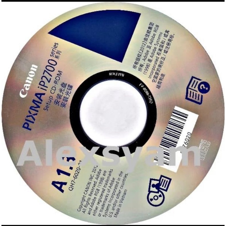 CD Driver Printer Pixma CANON IP 2770