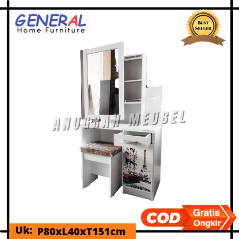 TERLARIS Meja Rias Sliding Minimalis-ciayumajakuning,Pekalongan,Bandung