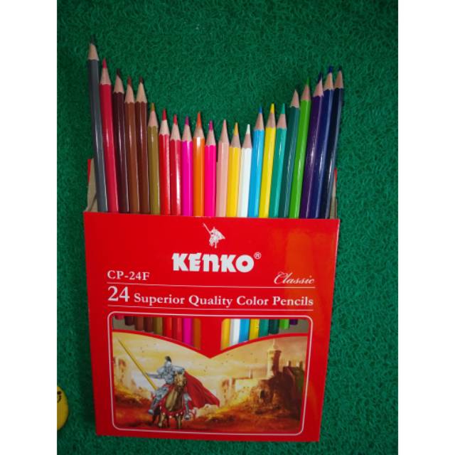 

Pencil warna kenko isi 24 warna