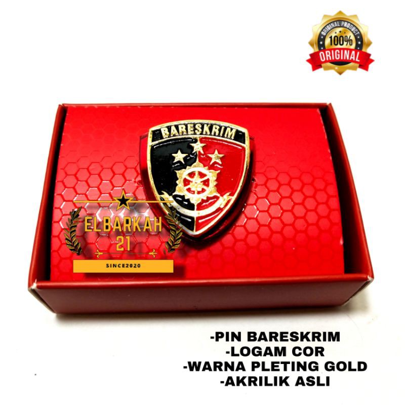 PIN POLRI / PIN SATINTELKAM / PIN BARESKRIM / PIN BAINTELKAM / PIN DITINTELKAM / PIN PREMIUM pin bareskrim #86