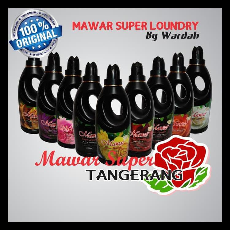 Mawar Super Laundry / Msl By Wardah 1 Liter - Hitam