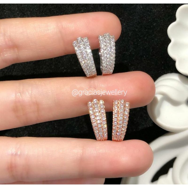 ANTING BARIS 3 DIAMOND REPLIKA BERLIAN