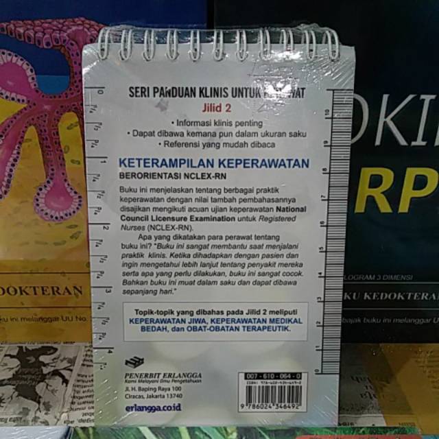 BUKU seri panduan klinis KETERAMPILAN KEPERAWATAN BERORIENTASI NCLEX-RN JILID 2 ORIGINAL