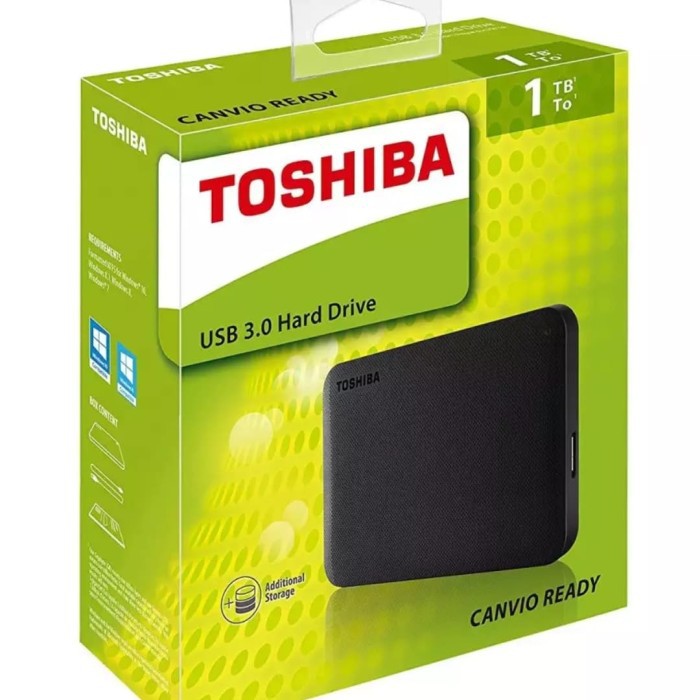 Toshiba Canvio Ready 1TB HDD Harddisk Eksternal