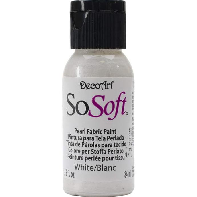 

14.84Ftgrdujh- Cat Kain/Decoart Sosoft White 29,6Ml -Toko-Boneka.