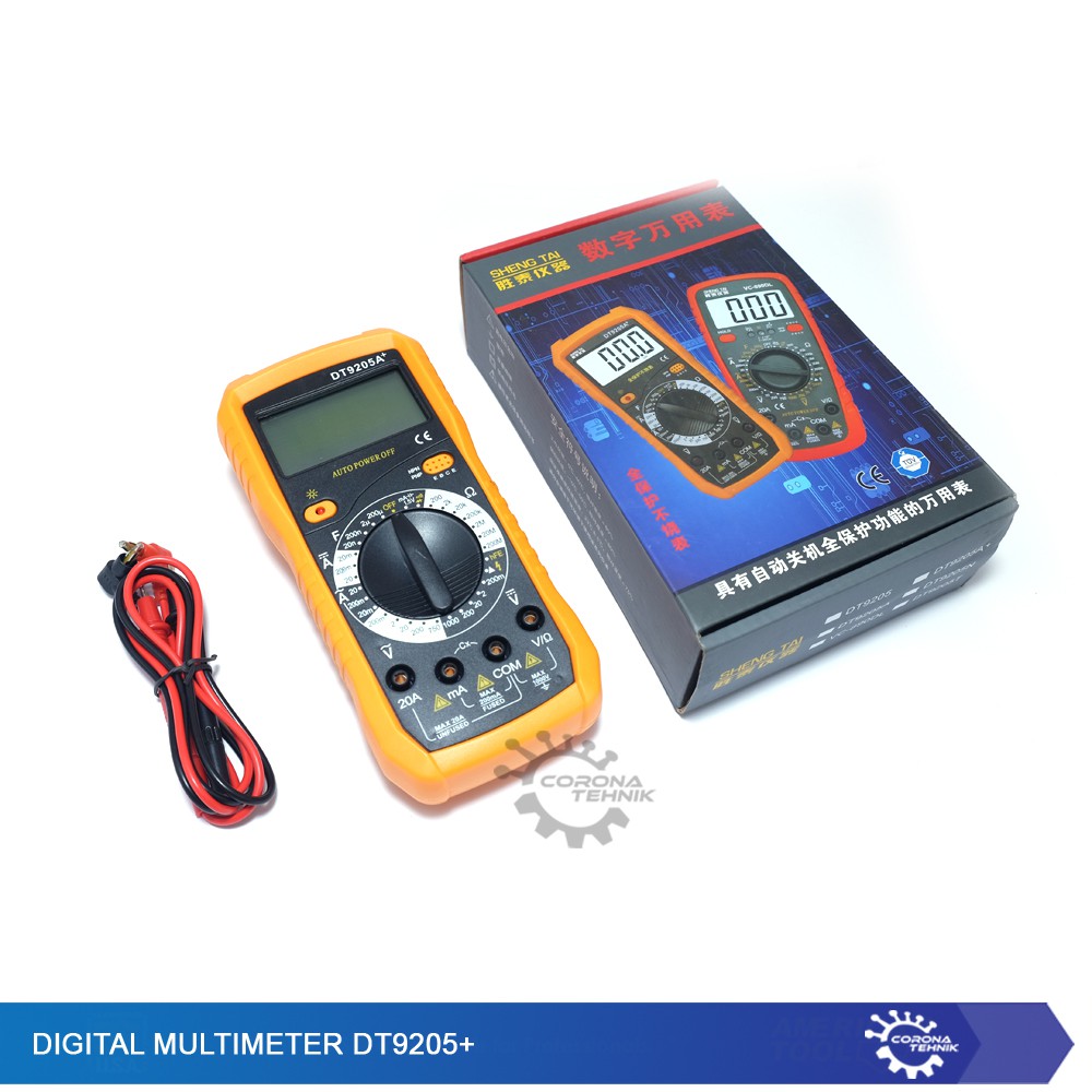 Digital Multimeter DT9205A+