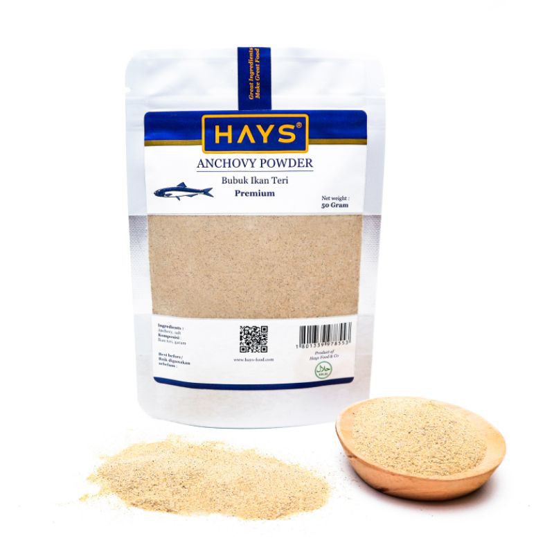 Anchovy Powder /Bubuk Ikan Teri /Kaldu MPASI (50 GRAM) - HAYS