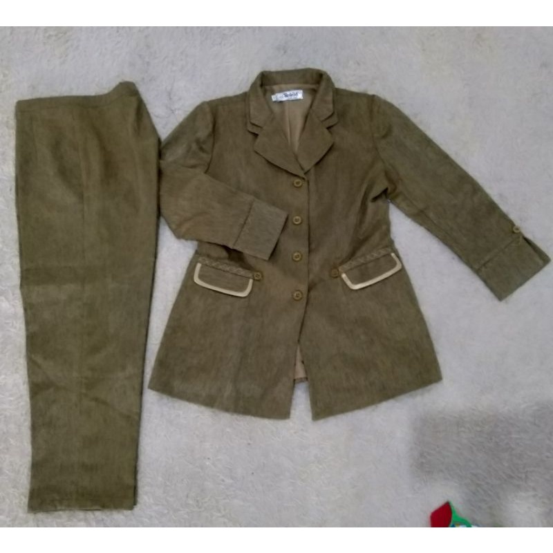1 Set Baju Guru / Baju Kantor Wanita ♡PRELOVED♡