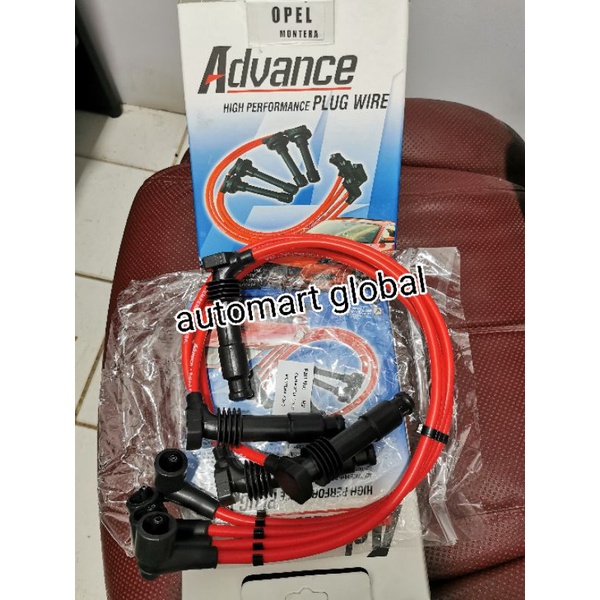 kabel busi opel blazer sohc montera merk advanze