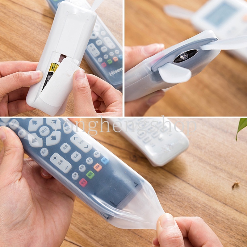 Case Pelindung Remote Control TV / Ac Bahan Silikon Anti Debu