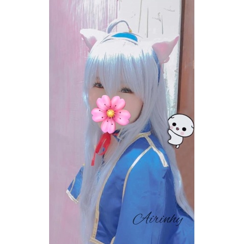 FULLSET SISTINE FIBEL DAN RUMIA TINGEL TINGGAL PAKAI ANIME ROKUDENASHI MAJUTSU KOSTUM MURAH