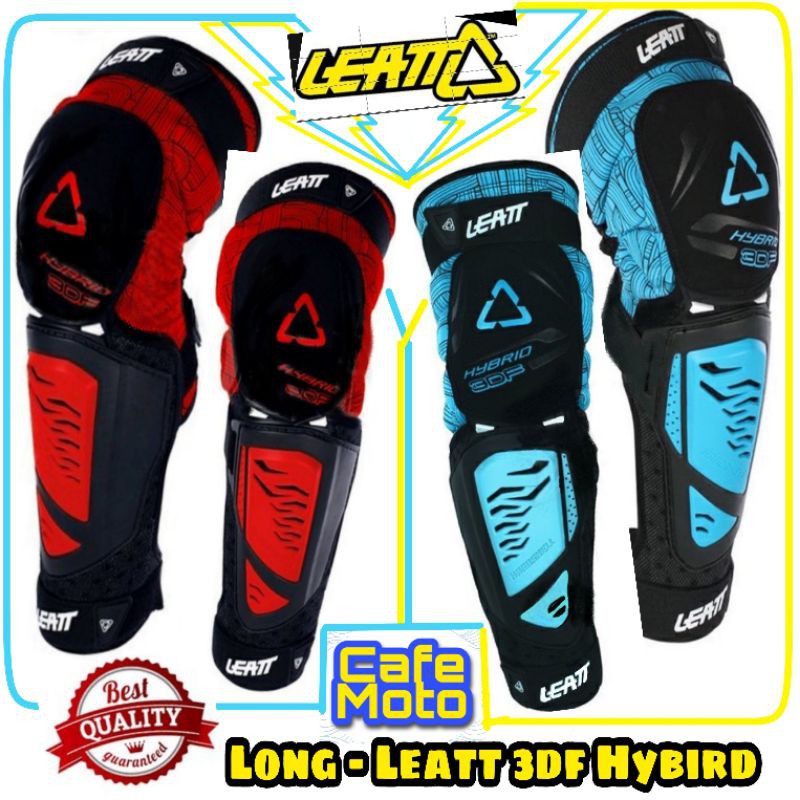 DEKER LUTUT panjang LEATT - KNEE PROTECTOR LEAT HYBRID LONG (SOFT N COMFORT) Kneepad leath