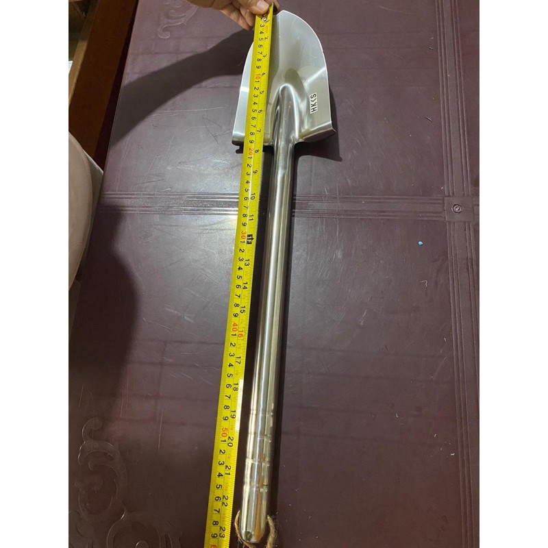 SKOP KEBUN DAN TAMAN STAINLESS | SKOP MINI | GARDEN TOOL