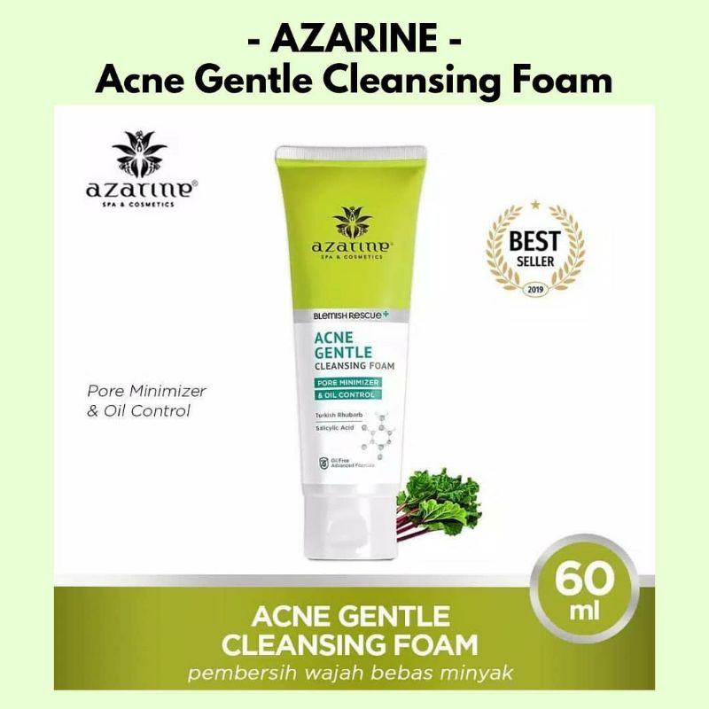 AZARINE ACNE GENTLE CLEANSING FOAM
