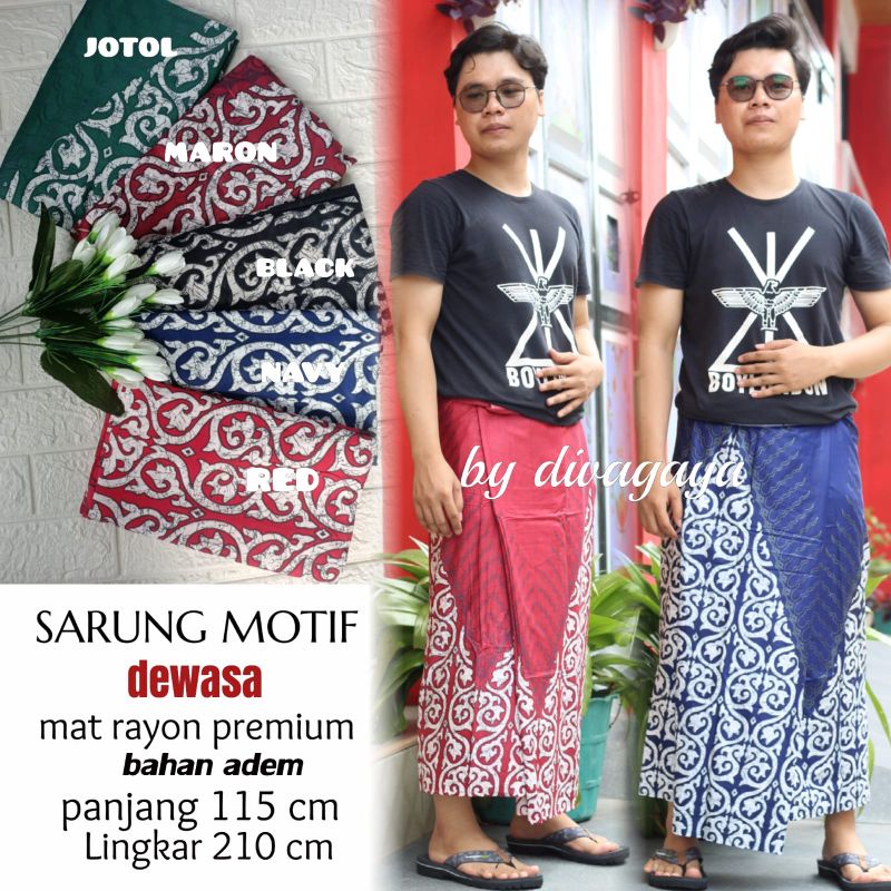 SARUNG MOTIF DEWASA