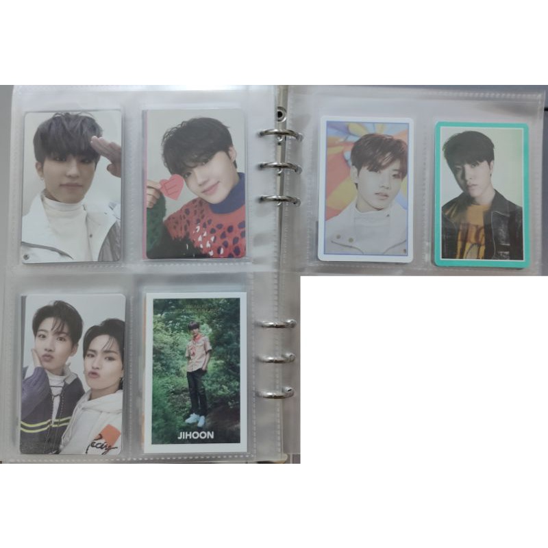 Photocard PC TREASURE THE SECOND STEP Junkyu Junghwan Selca Unit Concept Green Blue