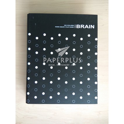 

Binder A5 Exclusive Brain Bulat Hitam