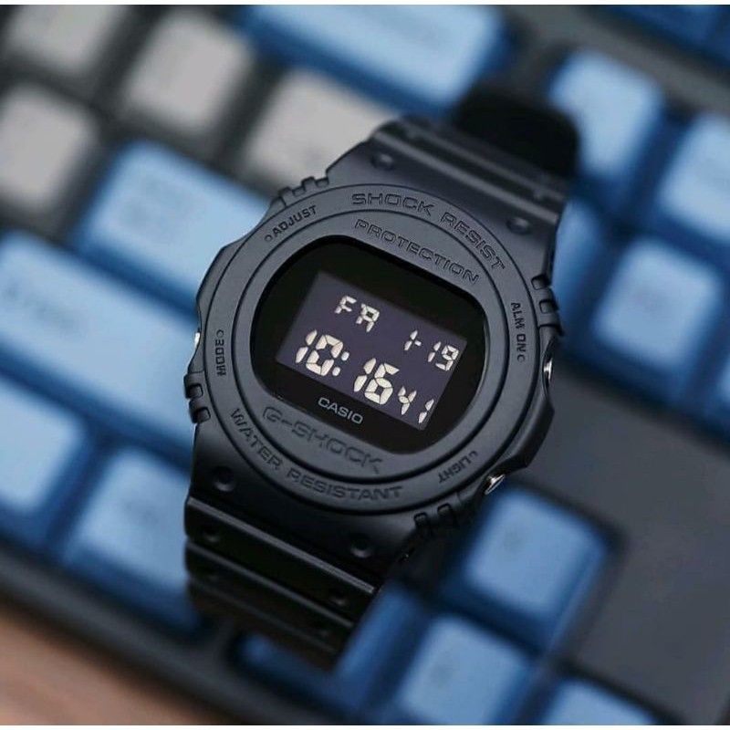 LS Jam tangan casio gshock dw5700 led digital strap rubber