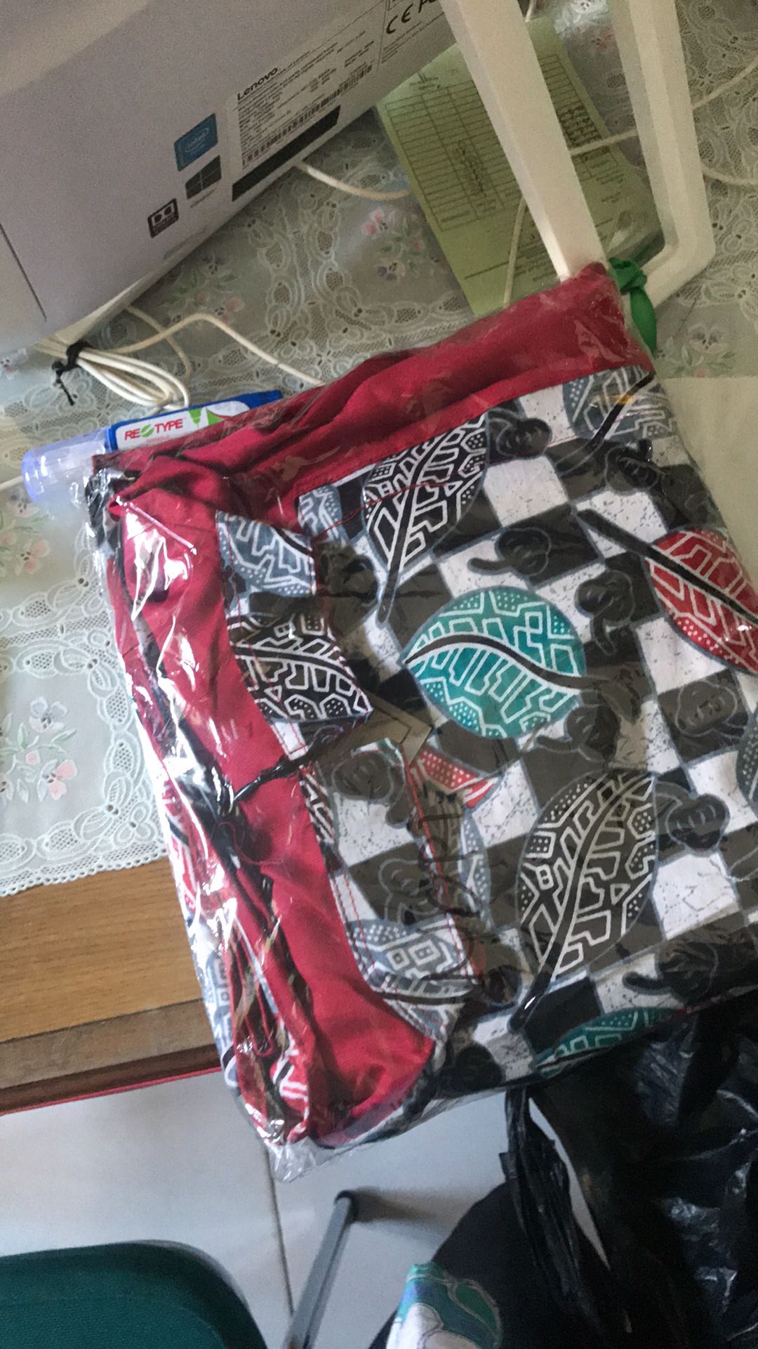 Batik Tunik Shibori Jumputan Terbaru Size S-3l / Hrb026 Yelbor Navbor / Biru Putih / Original..