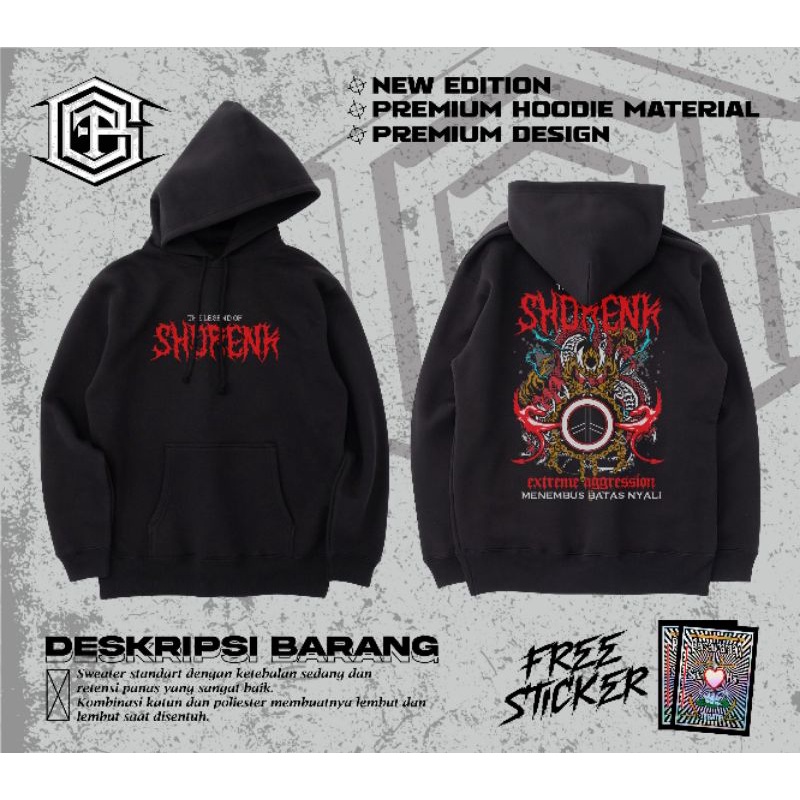 HOODIE PSHT SHORENK TERBARU DESIGN PREMIUM