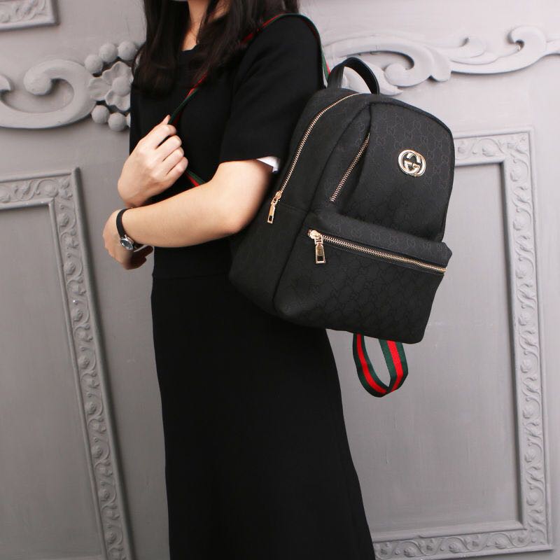 Ransel Gucci 1202 DEN TAS RANSEL TAS PUNGGUNG WANITA TAS BATAM RANSEL MURAH TAS RANSEL TAS IMPORT