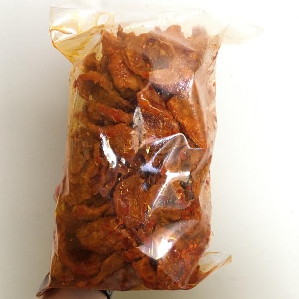 

PENAWARAN TERBAIK Kulit Ayam Crispy Cikruh Hot Pedas 500gr