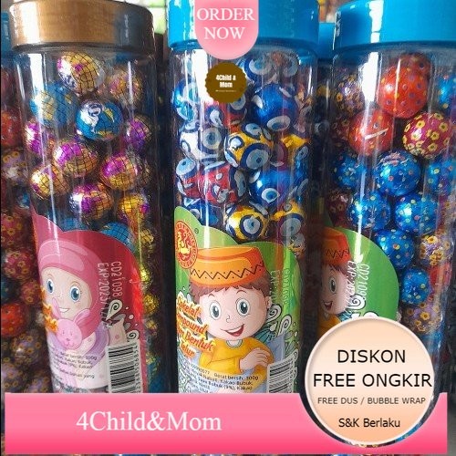 

Coklat Compound Bola Snack Cemilan Makanan Ringan 1 Toples