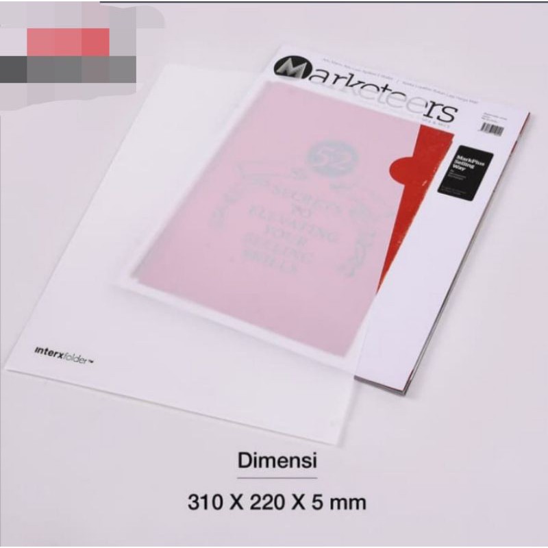 

map L folder opaq A4 inter x folder-1 pcs