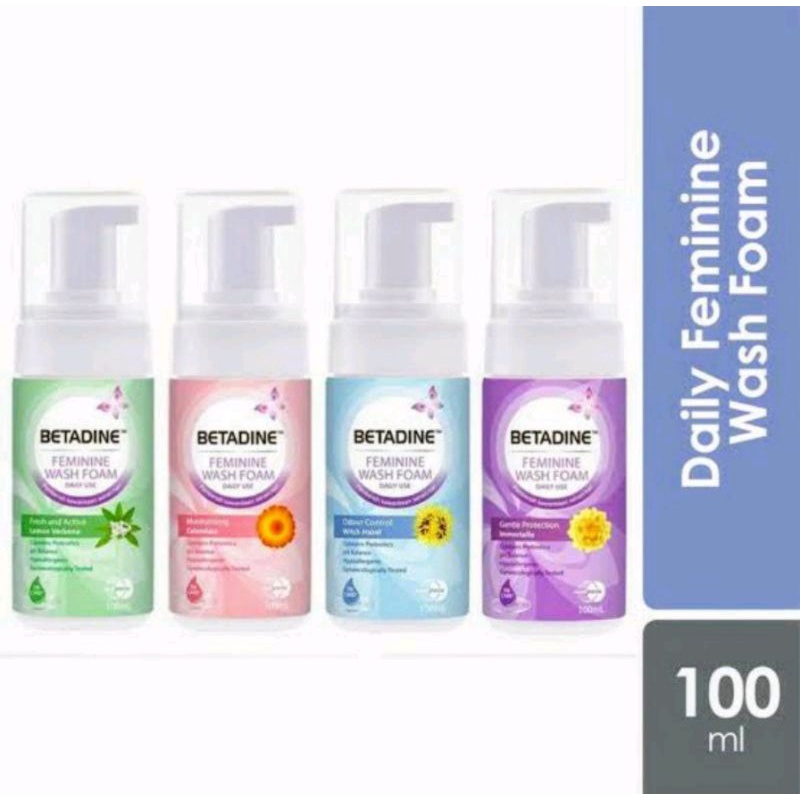 100ml Betadine Feminine Hygiene Wash Foam