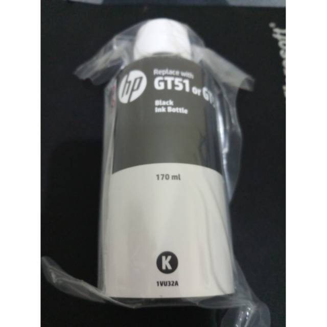Tinta HP GT 51 XL Black 170ml (LOSEPACK) ORIGINAL