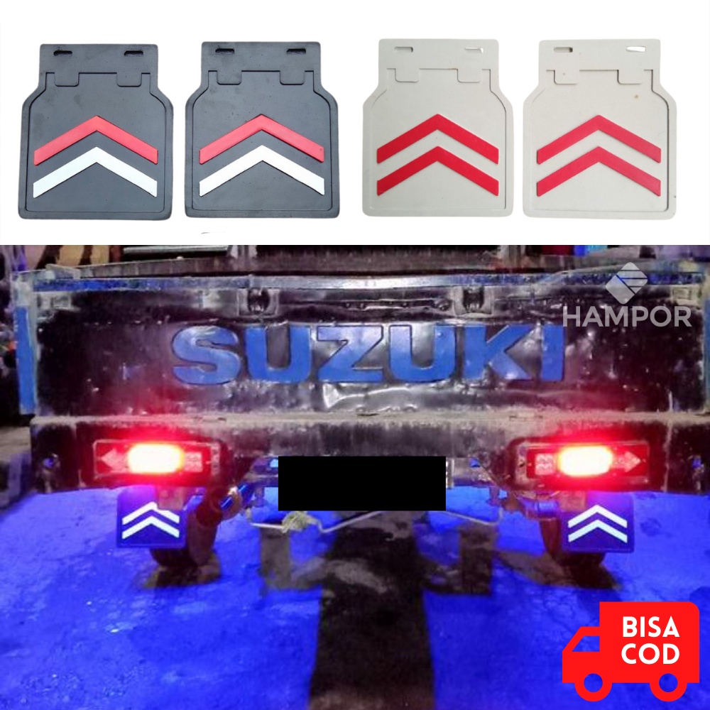 Karpet Karet Ceceret Spakbor Mobil Pick Up Pelindung Cipratan Lumpur Ban Suzuki New Carry Futura Mit