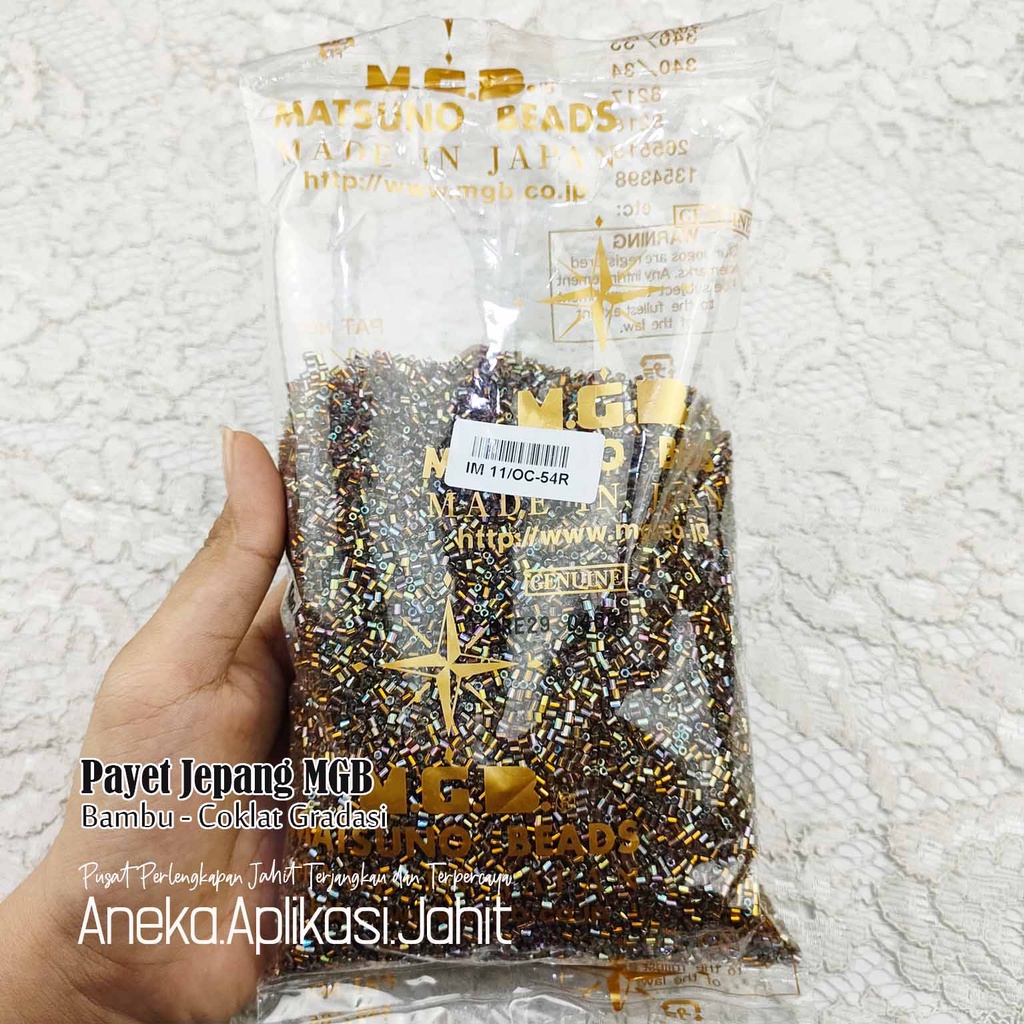 50 GRAM PAYET JEPANG MGB BAMBU PASIR 54R COKLAT GRADASI