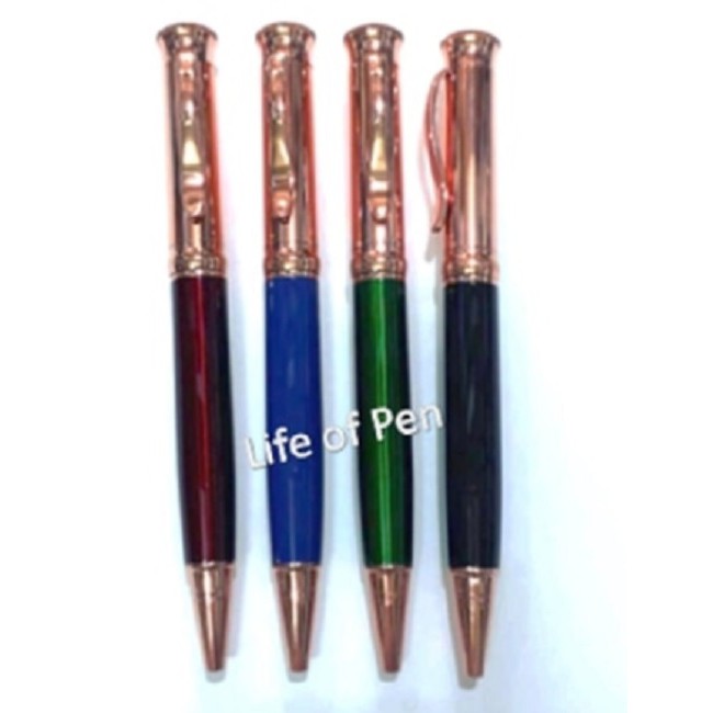 

MINIMUM ORDER 100 PCS Pena / pulpen promosi Besi Warna Rose Gold