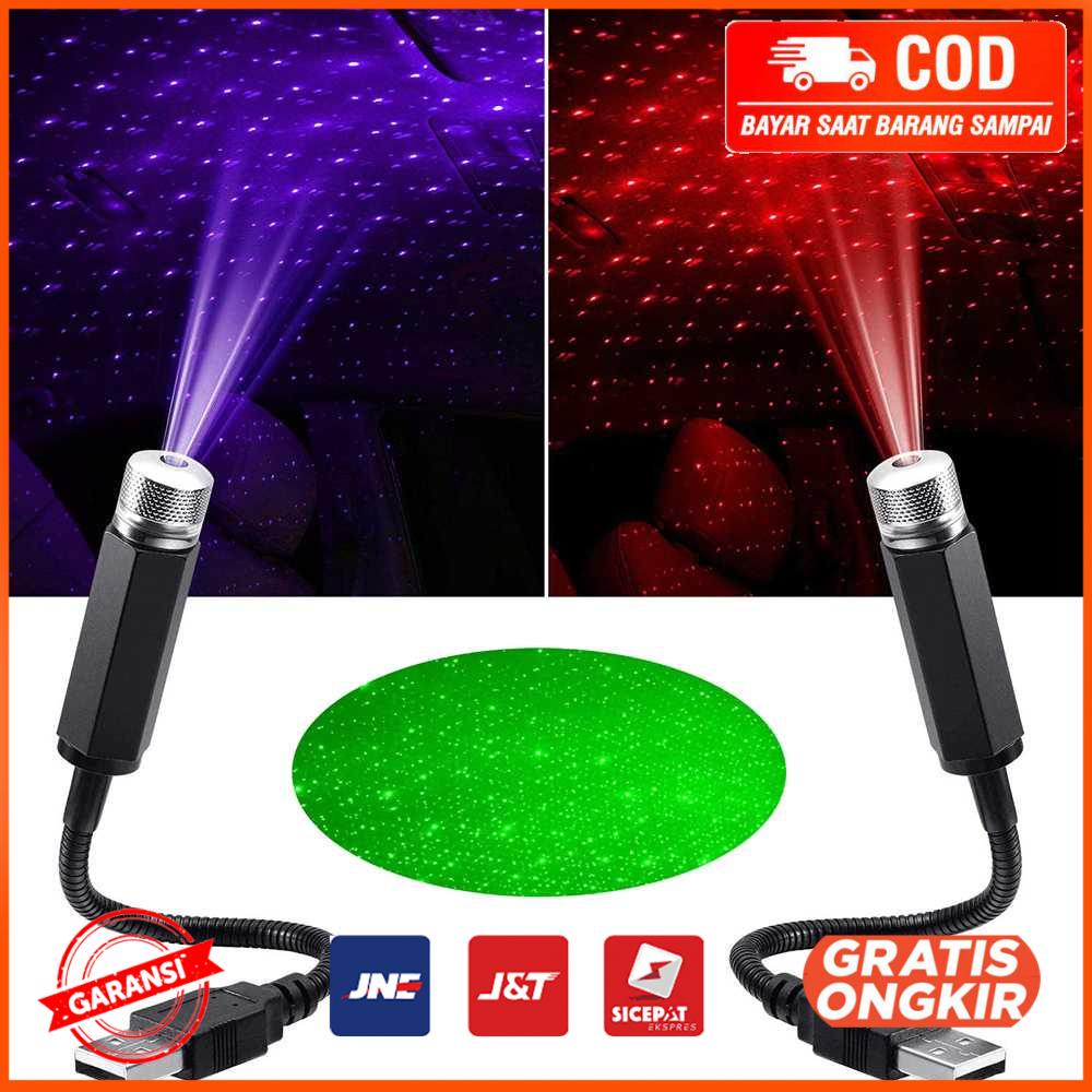 Lampu Mobil Projector Plafon ACN3 Merah