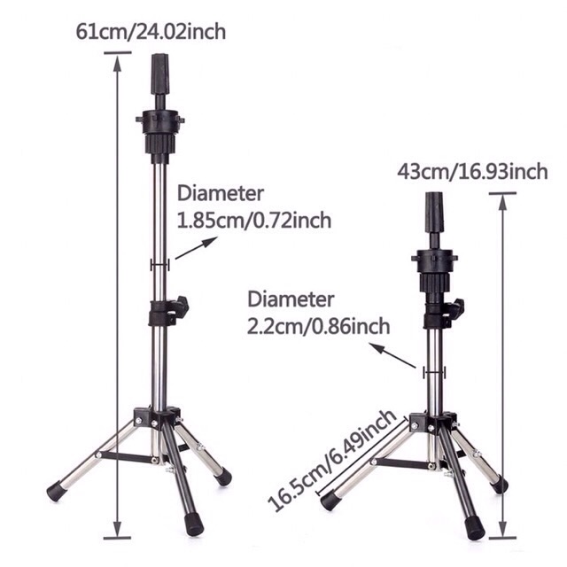 Tripod Manekin kepala