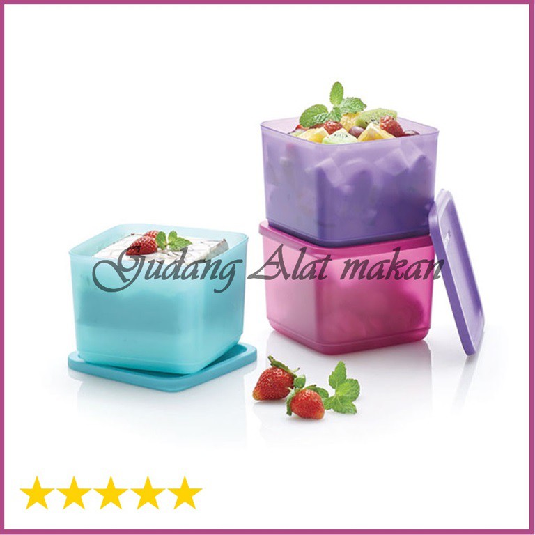TUPPERWARE Medium Tropical Fiesta 3pcs