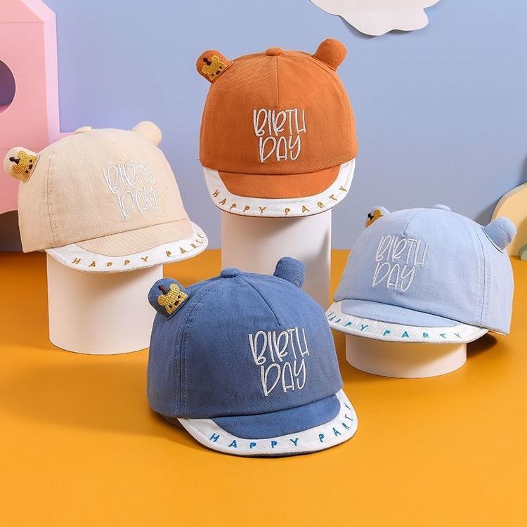 topi anak katun 3d karakter lucu impor bahan premium model terbaru 2021