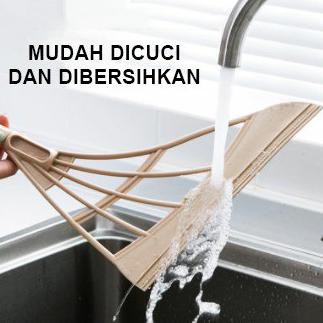 Magic Broom Sapu Wiper Lantai Magic Korea Alat Pel Serok Air Debu Rambut Kamar Mandi Sapu Ajaib Multifungsi