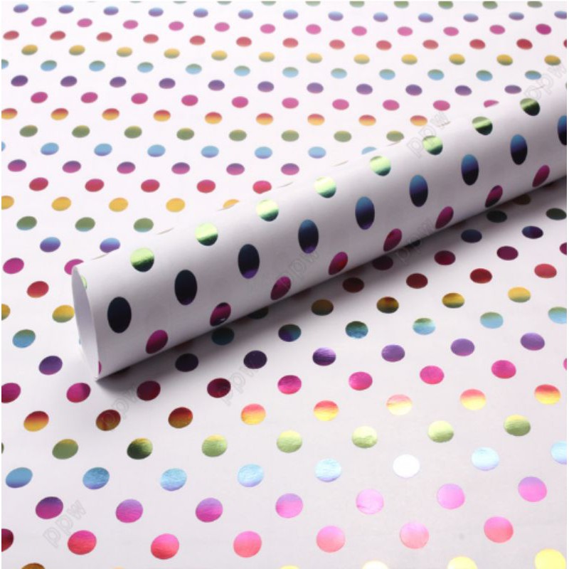 

Min 2 Pcs Kertas Kado / Gift Wrapping Paper YP10P Motif Polkadot