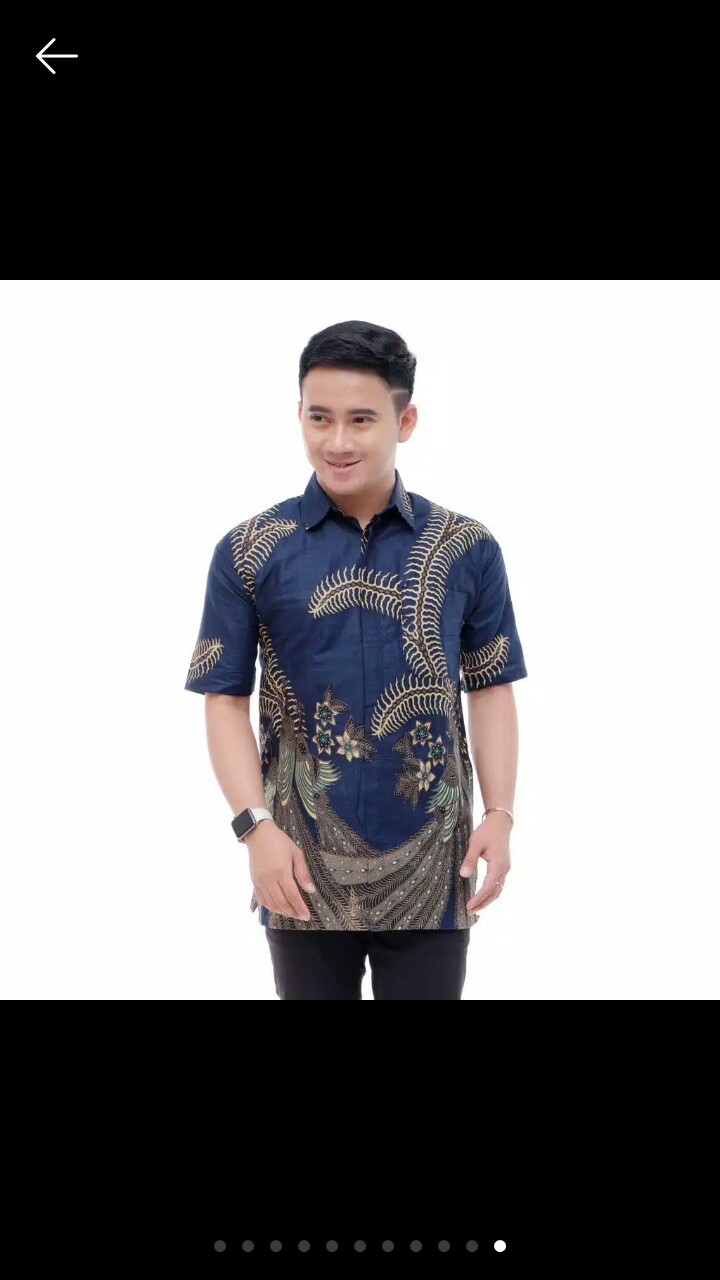 Maura Couple - Sania Ruffle Batik Couple Ori Ndoro Jowi Garansi Termurah Shopee -  Batik Modern Solo
