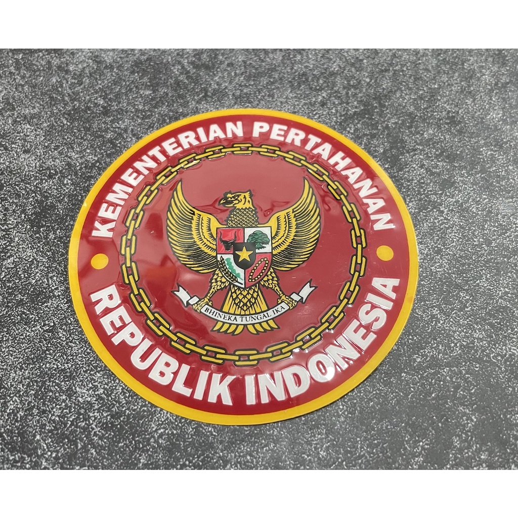 Stiker Kemhan Baru - Sticker Kementrian Pertahanan Terbaru - Stiker Kemhan