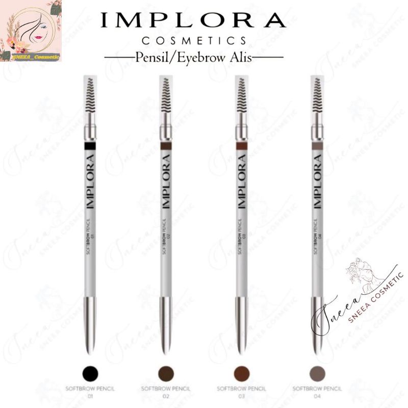 IMPLORA Soft Brow Pencil - New SoftBrow Pencil | Implora Pensil Alis SoftBrow