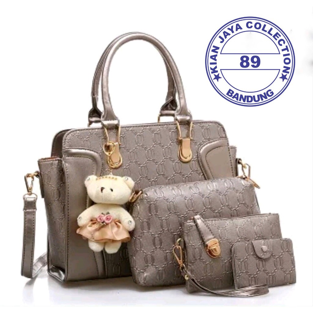 KIANJAYACOLLECTION89 - TAS HAND BAG  DESPACITO 4 DALAM 1 DIJAMIN TERMURAH