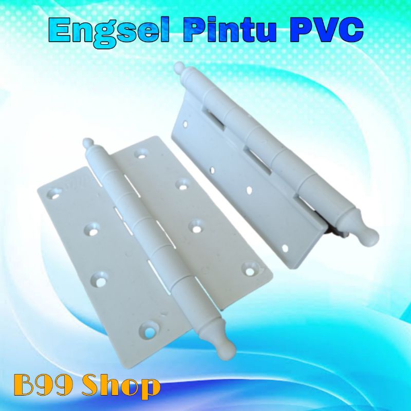 Engsel Pintu Kamar Mandi PVC GMP / Engsel Pintu Plastik
