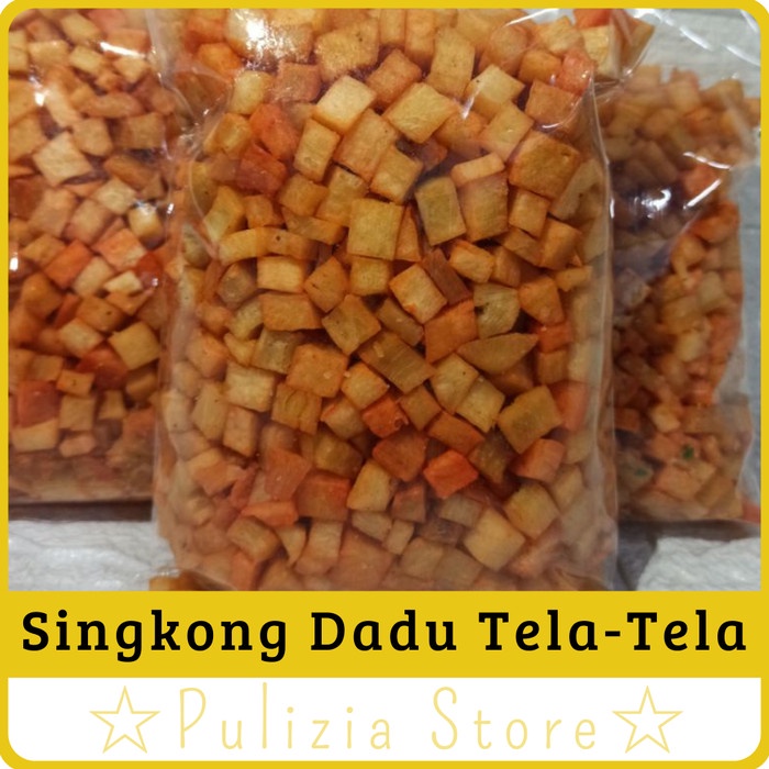 

Keripik singkong dadu tela tela balado