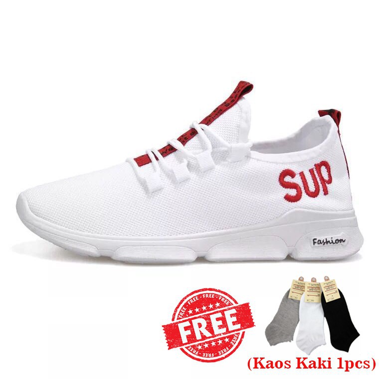 Techdoo Import Sepatu Pria Olahraga Running shoes Fashion Santai Untuk Sekolah Kuliah Kerja G57-A