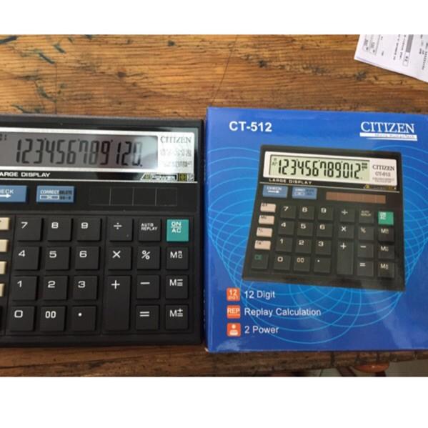 

GRATIS ONGKIR Kalkulator Calculator Citizen CT-512 12Digit Berkualitas (ART. 4477)