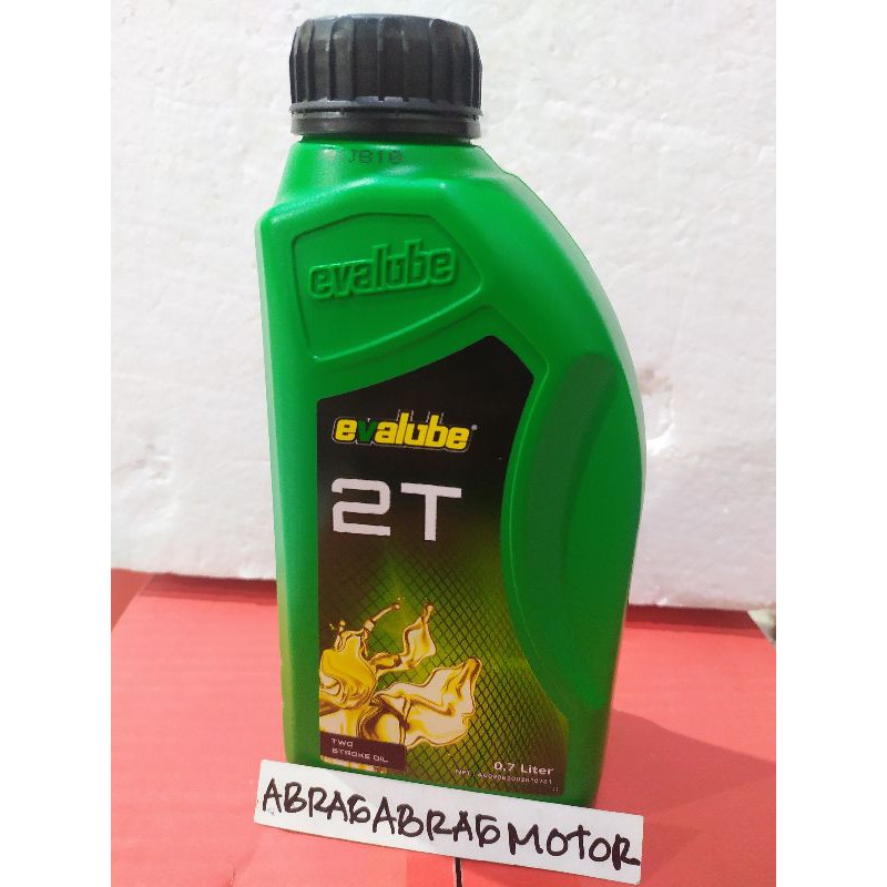 Oli evalube 2tak 0,7liter oli samping 2tak